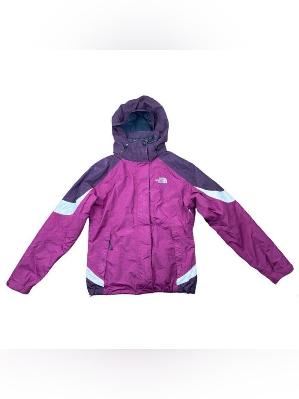 The North Face Women Purple Hyvent Insulated Hooded Winter coat